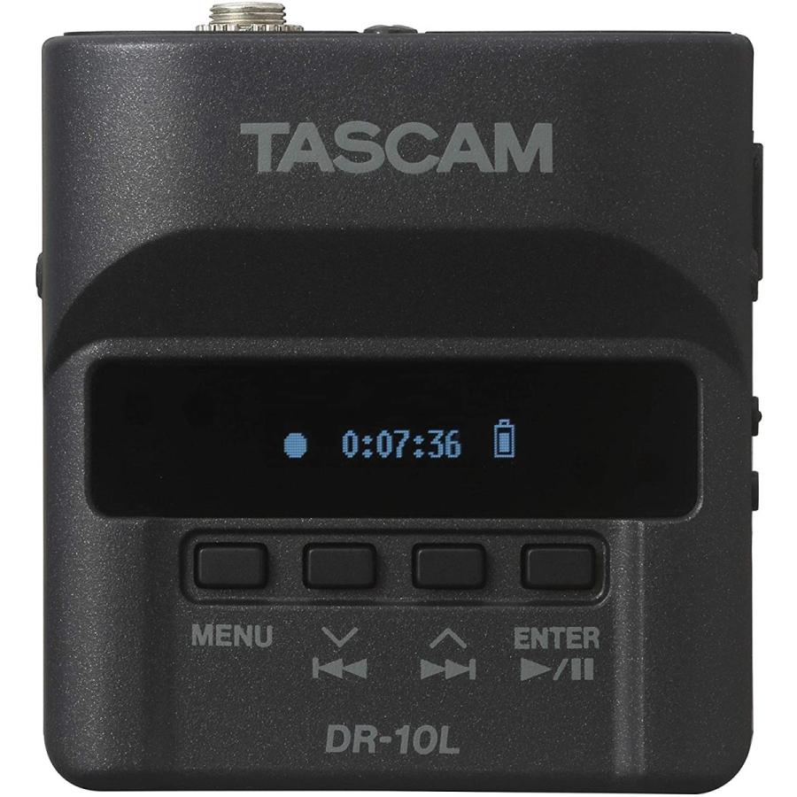 格安 新品！TASCAM タスカム DR-10L ピンマイクレコーダー 黒