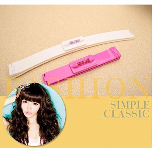 簡単 ヘアカットクリップ セルフカット便利 水平計つきヘアクリップ Sunflower Magic 通販 Yahoo ショッピング