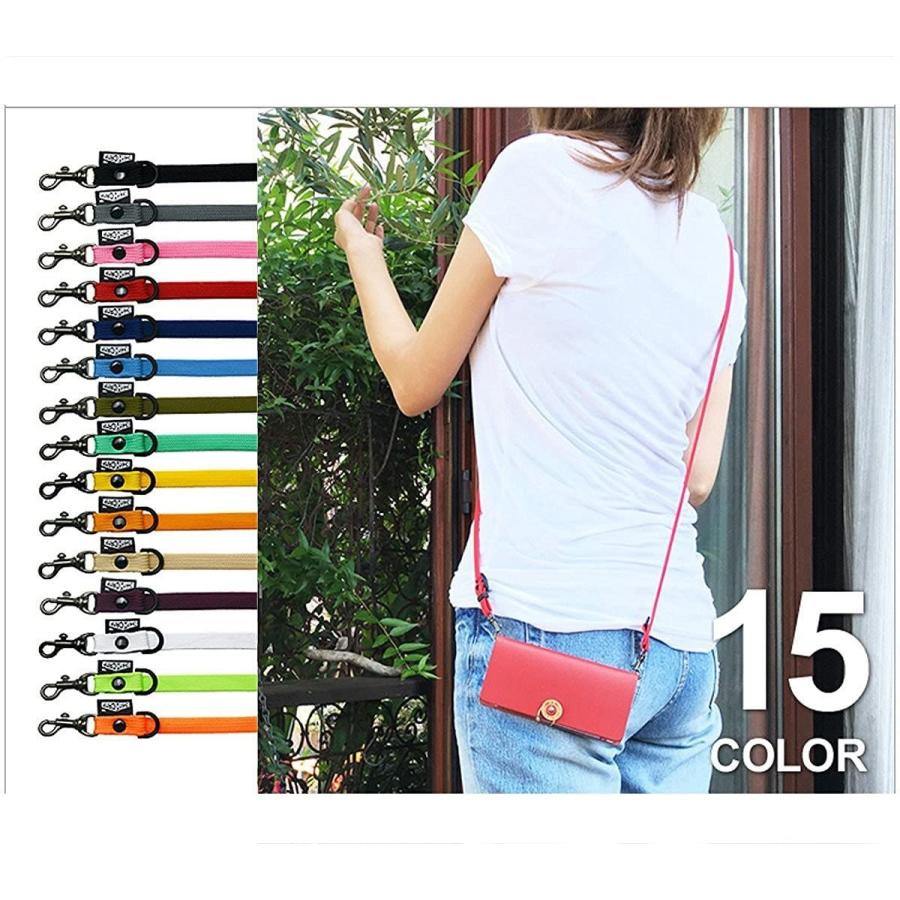 公式通販 Highcamp ハイキャンプ 2way ネック ストラップ ブラック 斜め掛け ショルダーストラップ 約70cm 約135cm 長さ調 Cisama Sc Gov Br