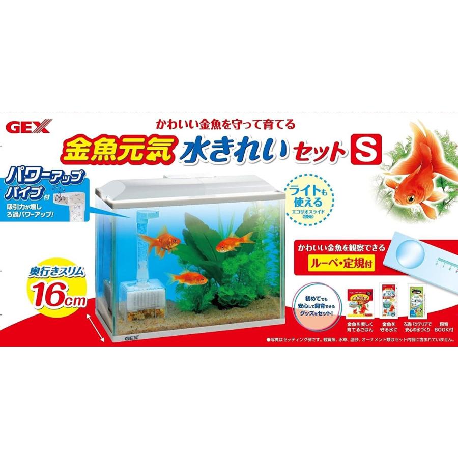 期間限定特別価格 ジェックス 金魚元気 水きれいセット S Shipsctc Org