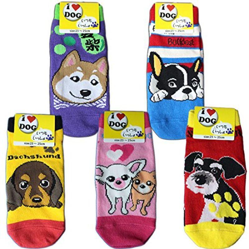 Tree Tree 靴下 レディース ショートソックス 犬柄 Idog いつもいっしょ かわいいイヌ柄 履きやすいくるぶし丈 Xqanpzrawn Al Saddah Com