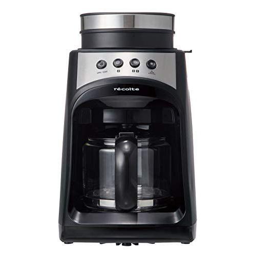 レコルト グラインドアンドドリップコーヒーメーカー フィーカ ブラック Rgd 1 Recolte Recolte Grind Coffe