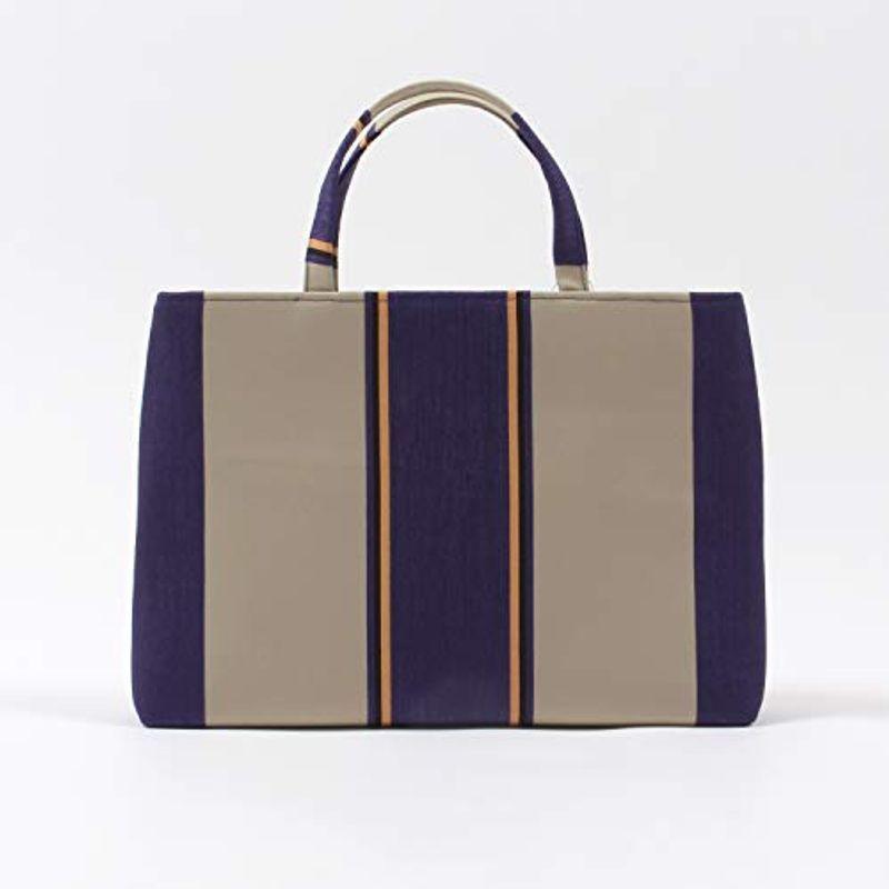 和小物さくら和装バッグ 着物 浴衣 ストライプ ベージュ パンジー トートバッグ 小さめトート ストライプ ベージュ パンジー インテリアファブリック地 カジュアルバッグ Sunflower Magic インテリアファブリック地 お 和洋兼用 本物新品保証