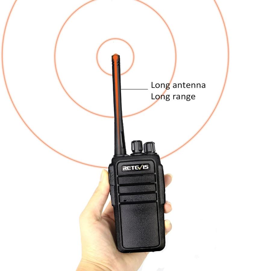 Retevis　RT21　Updated　Walkie　Range　Two　Portable　Radios　Earpiece,　Cruise　Handheld　16CH　with　Radios　Rechargeable,　Talkies　Way　Long　3000mAh　Way　for　Camp