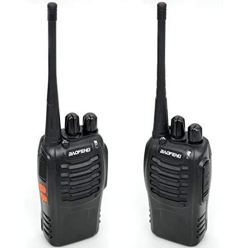 BaoFeng　BF-888S　Two　Air　Way　Radio　of　Earpiece　Built　6)　Headset　LED　Tube　(Pack　Acoustic　with　in　Covert　Flashlight