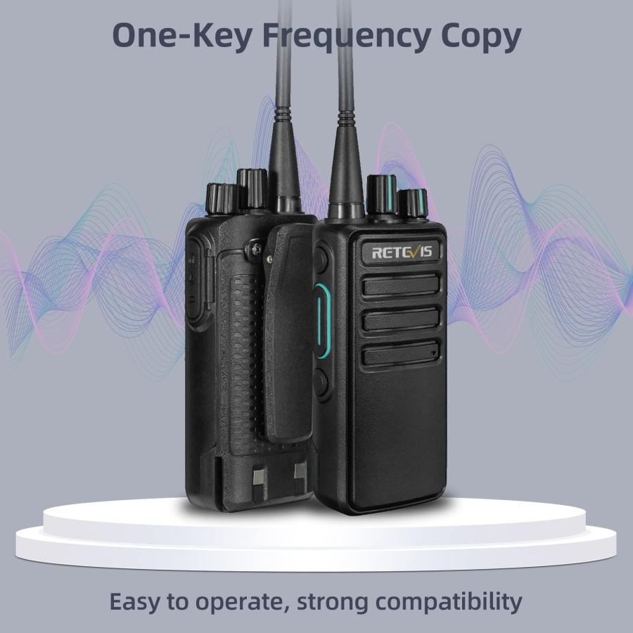 Retevis　RB29　Way　Radio　Talkies　Compatibility,　Two　Duty　Heavy　Walkie　for　Strong　Charger,　for　with　Hands　Free　Warehou　Earpieces,　Way　Radio　USB　Adults,