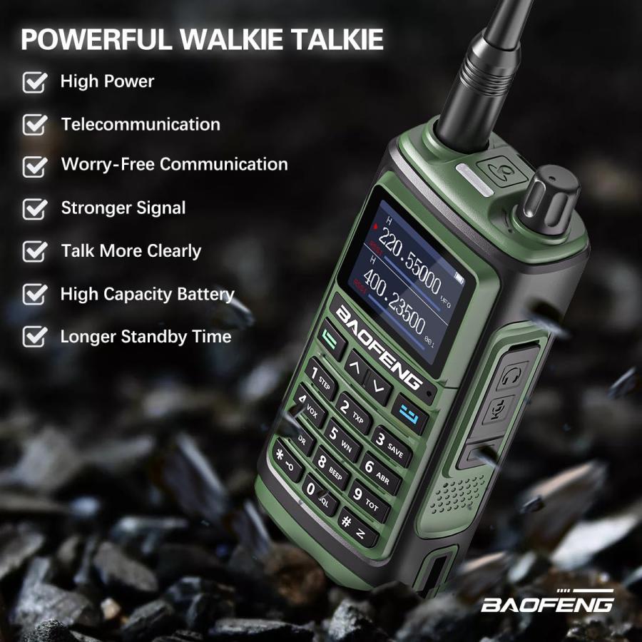 BAOFENG UV17R Ham Radio Long Range Two Way Radio Upgrade