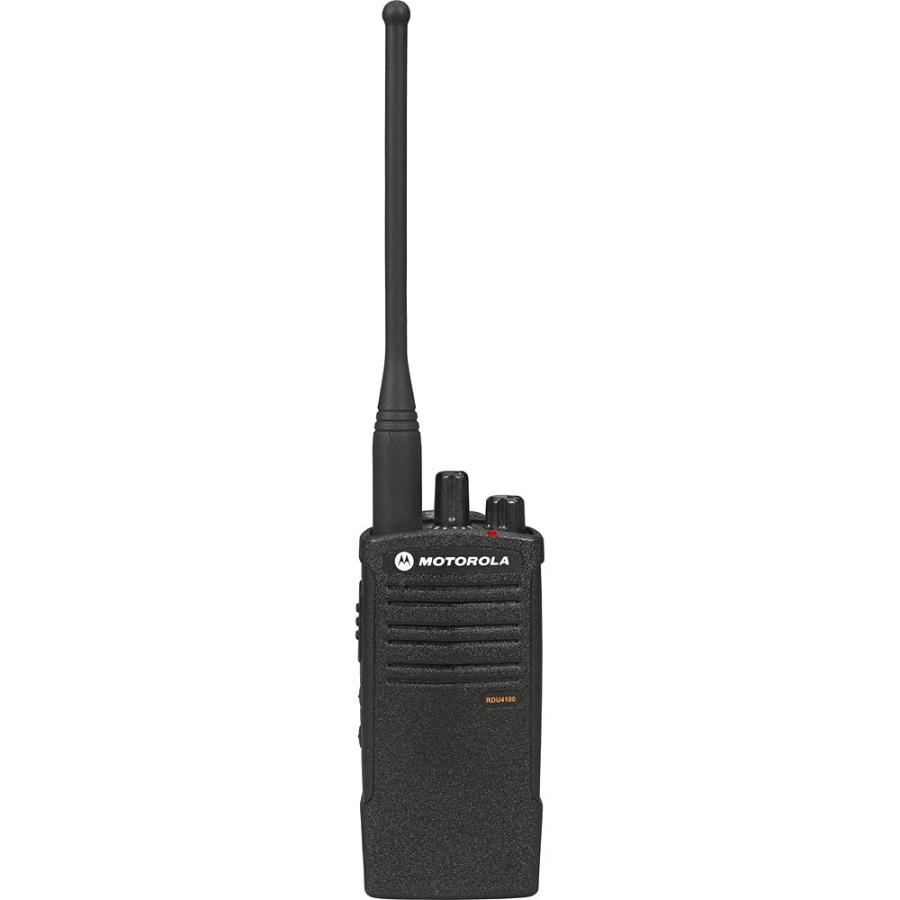 x　Motorola　RDU4100　Business　Radio　Series　(Black)　x　Pack　RDX　Two-Way　Motorola　UHF　(RDU4100)　Earpiece　Bundle　Mic　HKLN4604　PTT　with