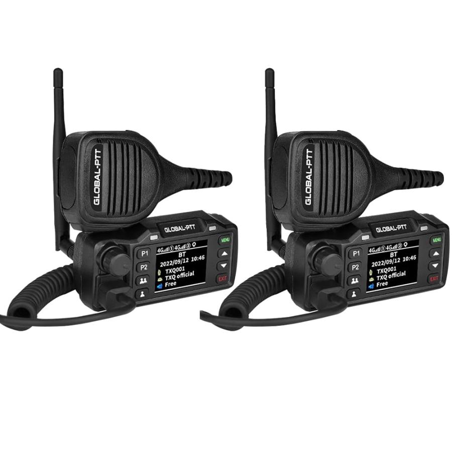 Wurui TXQ Globalptt poc 4G LTE Vehicle Two Way Radio 1224V Mini car