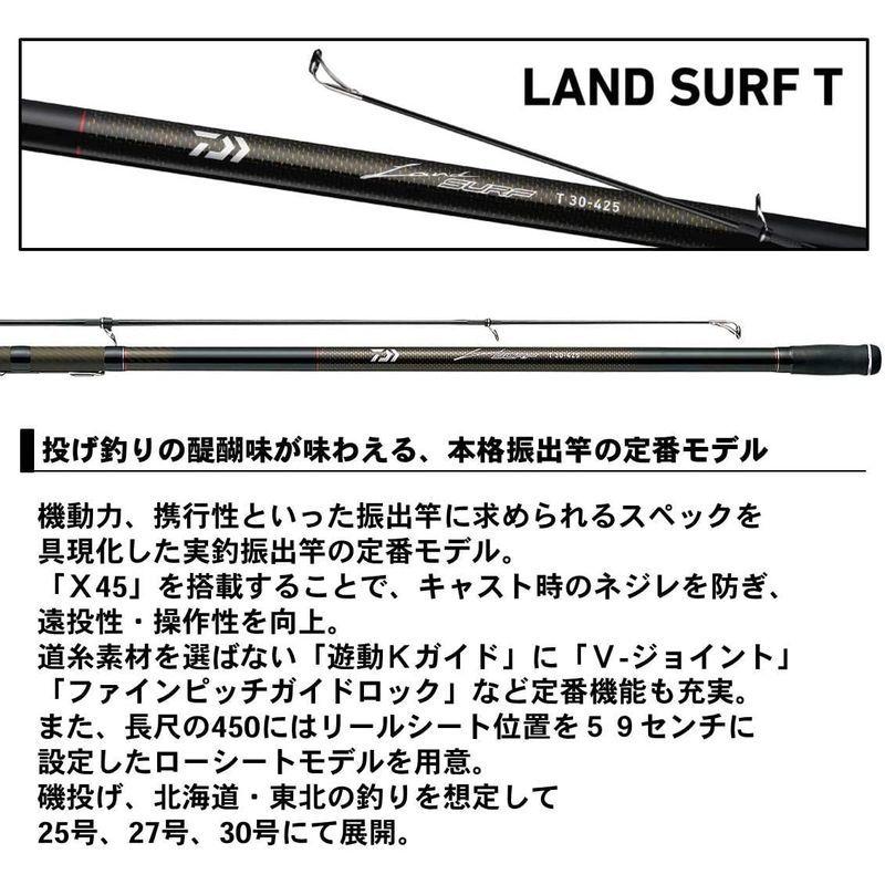 ポイント10倍 振出投げ竿 ダイワ Daiwa ランドサーフt J 釣り竿 30 450 J 投げ竿 Panero Shop
