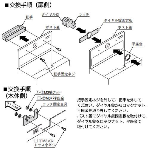 リクシル エクスポスト 箱型専用ダイヤル錠 VZW01 郵便ポスト リクシル エクスポスト 箱型専用ダイヤル錠 VZW01 郵便ポスト