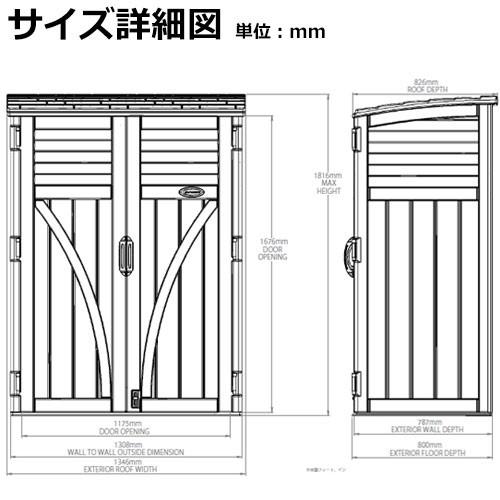 物置 収納ボックス ホームデザイン物置 トールキャビネット Country 