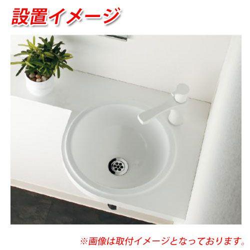 手洗器 室内用 丸型手洗器 493-026-W ホワイト 鉄穴 水道 手洗器 室内用 丸型手洗器 493-026-W ホワイト 鉄穴 水道