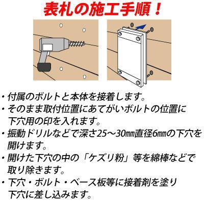 表札　ガラス表札　ソリッドガラス　送料無料　ステンレス板　丸三タカギ　レイアウトBタイプ　ガラス製