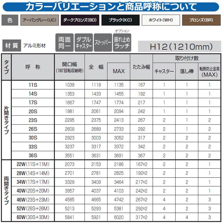 伸縮門扉　カーテンゲート　CVG　キャスタータイプ　両開きタイプ60W(30S　30M)　垂直パンタ方式　駐車場用品　三協アルミ　三協立山アルミ