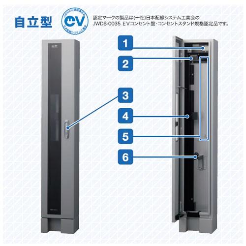 河村電器産業 EVコンポ-プライムS ECPS 自立型仕様 EV/PHV充電用電気