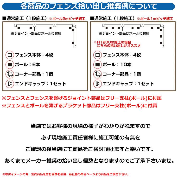 フェンス 目隠し 屋外 形材フェンス レジリア フリー支柱タイプ TL1型(たてルーバー) 専用オプション 下桟すき間カバー用 小口キャップ(1組)のみ 三協アルミ｜sungarden-exterior｜05