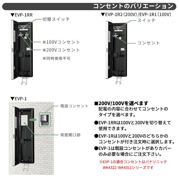 日東工業 EV充電器 Pit-1G EVP-1 EV/PHV充電用電気設備 壁付けタイプ