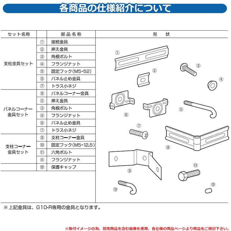 フェンス 屋外 囲い メッシュフェンスG10R H800 パネル本体 1枚のみ 積水樹脂 その他の部材別売｜sungarden-exterior｜04