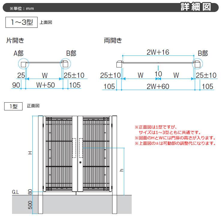 三協アルミ ジオグランテ3型 鋳物門扉 片開きセット 呼称0816 三協アルミ ジオグランテ3型 鋳物門扉 片開きセット 呼称0816