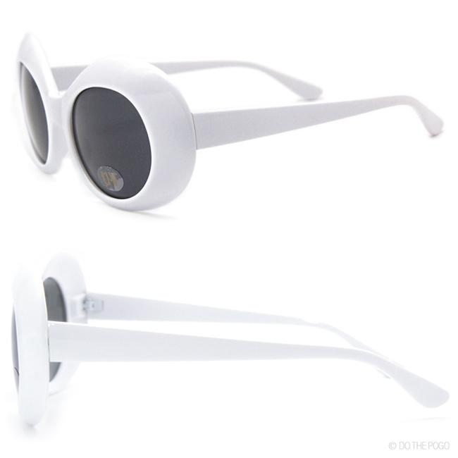 グランジオーバルサングラス UVカット Kurt Cobain NIRVANA アメカジ