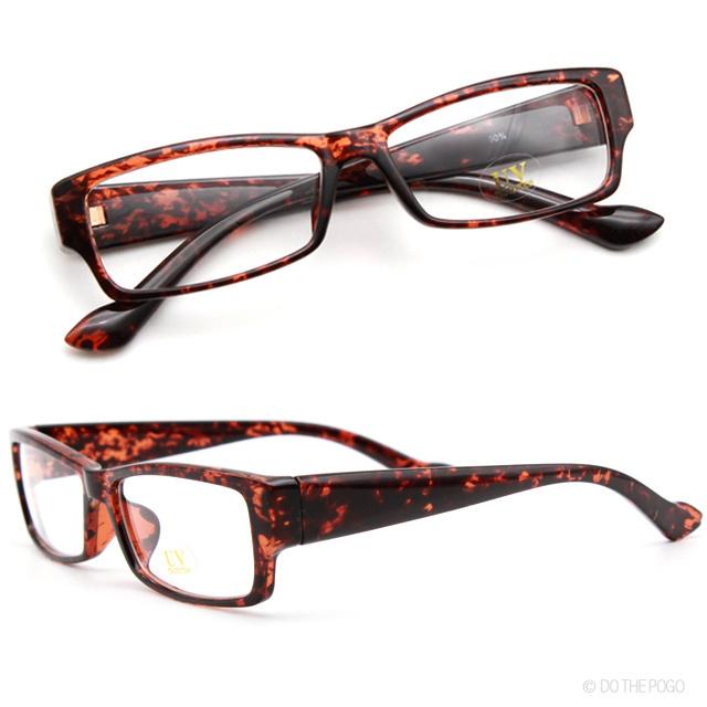 伊達メガネ クリアレンズ スクエアサングラス B メンズ レディース カジュアル メンズファッション 四角 四角い眼鏡 Uv Squaresunglasses Clear2 Do The Pogo 通販 Yahoo ショッピング