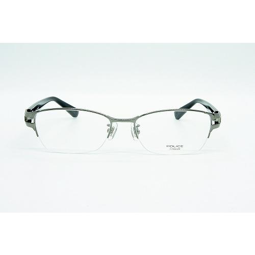 POLICE 眼鏡フレーム VPLB01J-568 チタン メンズ レディス あすつく国内正規品｜sunglassesmall｜02