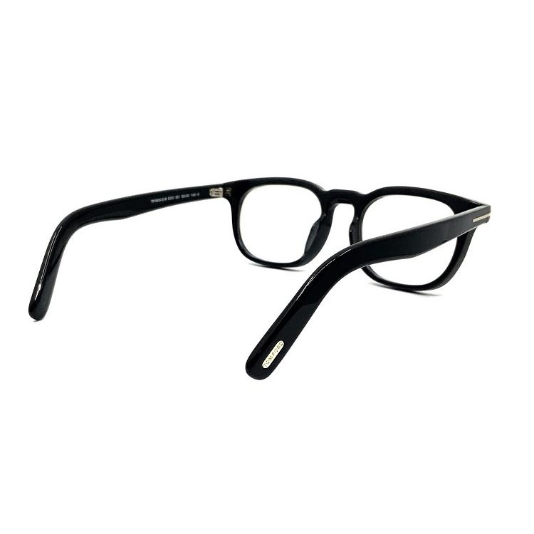 伊達レンズ・度付きレンズ(ニコンSV155)無料キャンペーン中！TOM FORD トムフォード FT5930DB 001 52サイズ シャイニーブラック/ゴールド フレーム | TOM FORD | 03