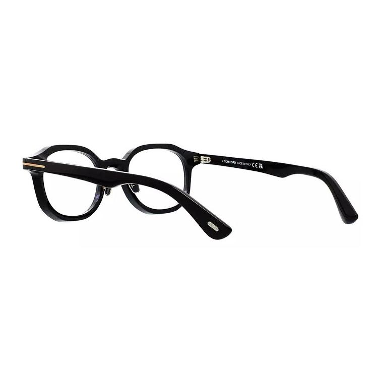 TOM FORD ブラックフレーム トムフォード 眼鏡 度入り 度なしレンズ付 TOM FORD（トムフォード） 伊達レンズ・度付きレンズ(ニコンSV155)無料