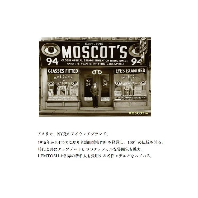 MOSCOT 伊達レンズ無料キャンペーン中！MOSCOT LEMTOSH