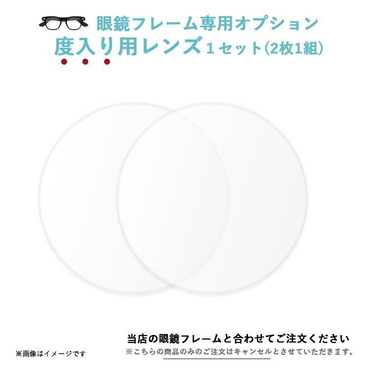 度付き 高屈折1.60 ニコンSV 片面非球面レンズ 2枚1組 ピュアブルーUV