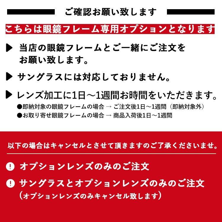 度無しブルーライトカット ニコンSV 片面非球面レンズ 2枚1組 ピュア