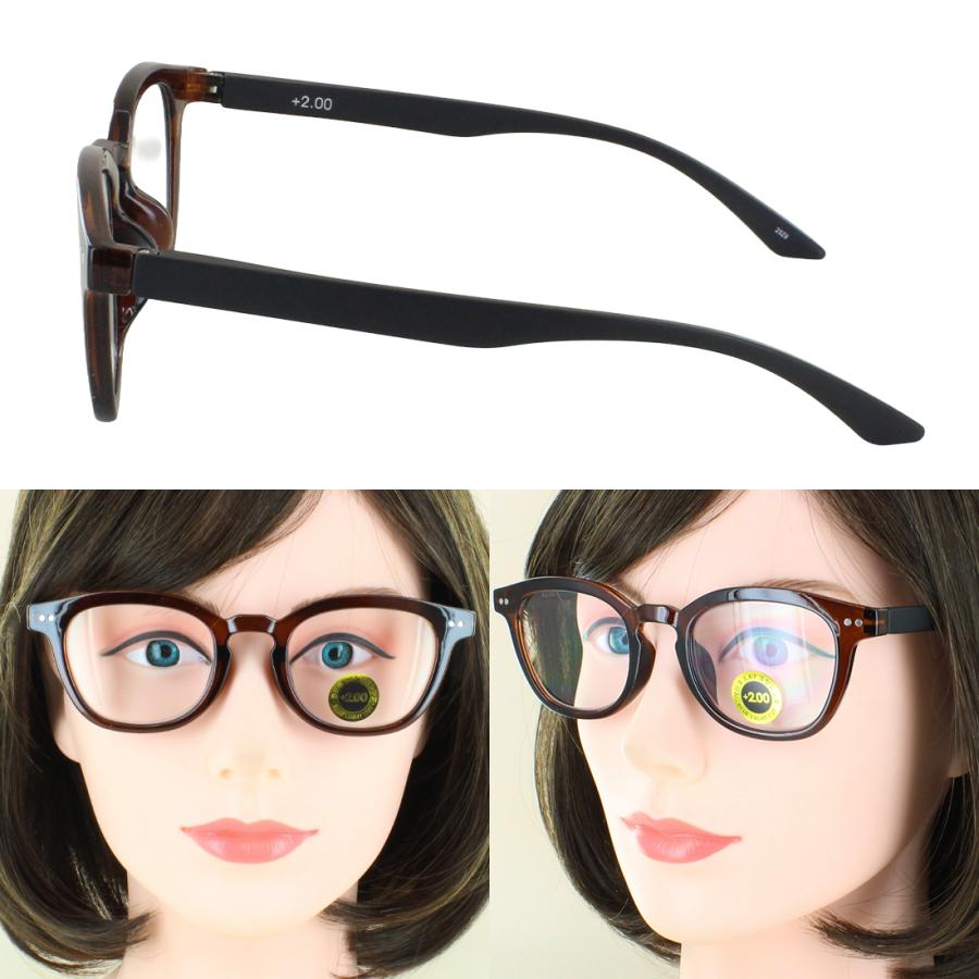 老眼鏡 ブルーライトカット メンズ レディース おしゃれ ウェリントン