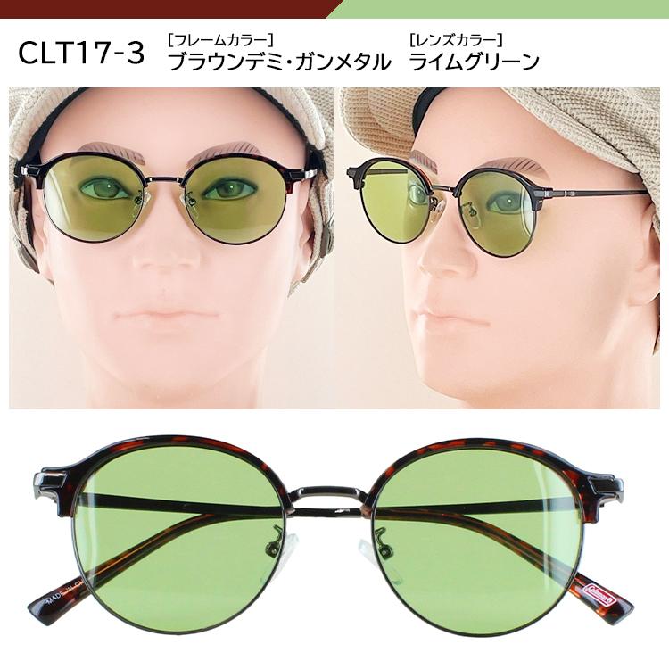 【色: ライトグリーン】Coleman(コールマン) サングラスコールマン 偏光 Coleman（コールマン） サングラス 偏光 メンズ 薄い色 偏光レンズ UV