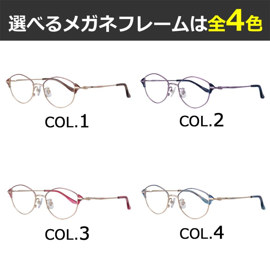 偏光サングラス レディース ミッシェル・クラン ブランド 度付き対応 UVカット 女性 UVカット MICHEL KLEIN MK-1002 正規品 多角形 チタンフレーム 軽量_10