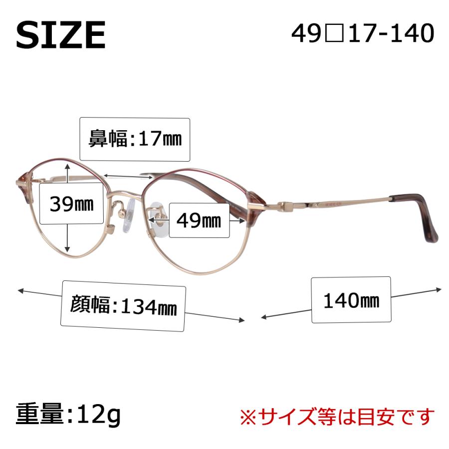 偏光サングラス レディース ミッシェル・クラン ブランド 度付き対応 UVカット 女性 UVカット MICHEL KLEIN MK-1002 正規品 多角形 チタンフレーム 軽量_16