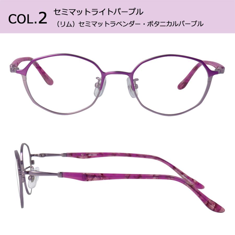 偏光サングラス レディース ミッシェル クラン ブランド 度付き対応 UVカット MK-1004 チタンフレーム 八角形 ダブルカラー 運転用 ドライブ RARTS 偏光レンズ_12