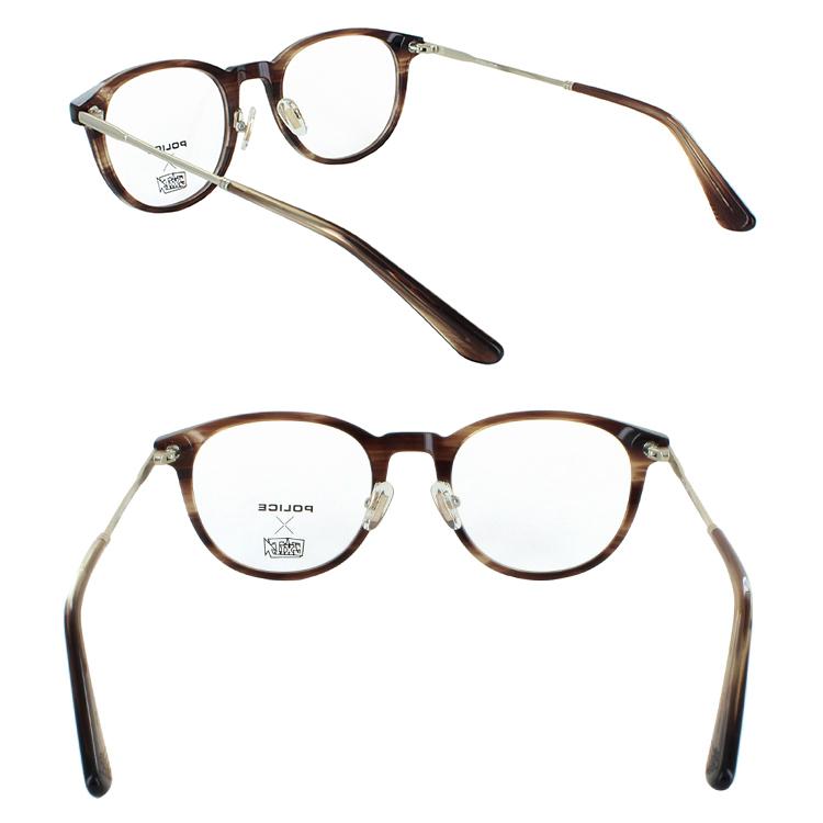 POLICE（ポリス） メンズ メガネ フレーム 眼鏡 度付き 度なし 非球面