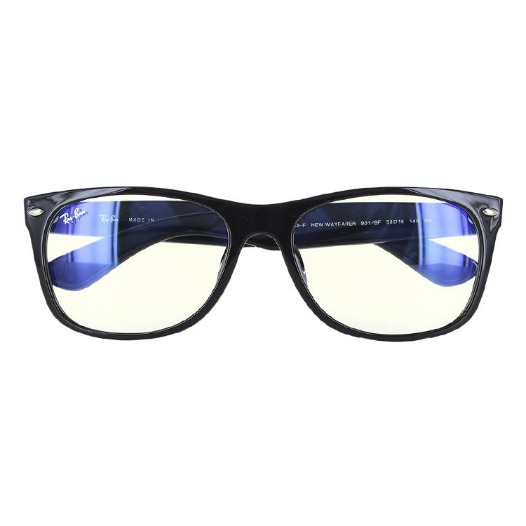 国内正規商品 レイバン 伊達メガネ Pcメガネ ブルーライトカット ニューウェイファーラー Rb2132f 901 Bf 52 55 58 Ray Ban メンズ レディース Uvカット 新着 Rb2132f 901bf サングラージャパン 通販 Yahoo ショッピング