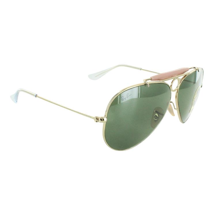 レイバン サングラス RB3138 W3401 58 シューター アビエーター ティアドロップ Ray-Ban メンズ レディース UVカット 国内正規品 グリーン G-15レンズ SHOOTER｜sungler｜10