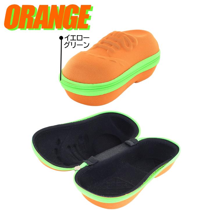靴型のメガネケース メガネケース おしゃれ 子供用 眼鏡ケース キッズ用 ファスナー開閉式