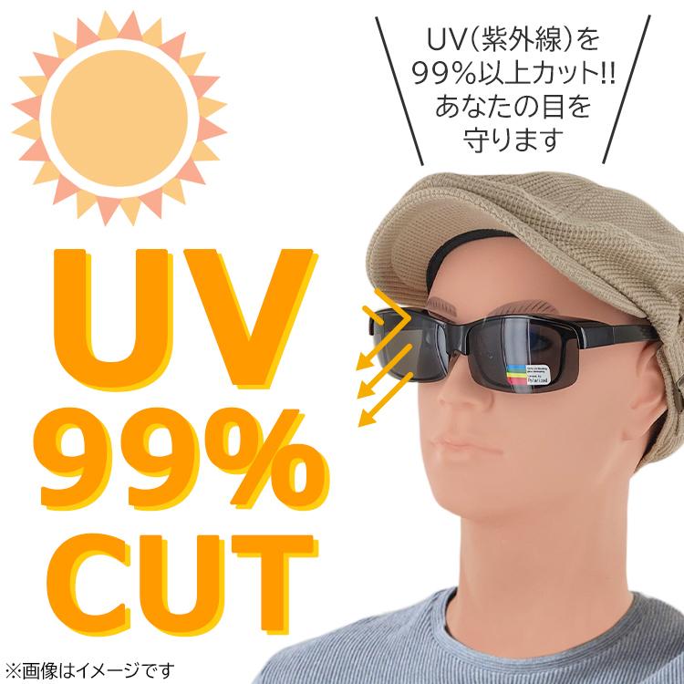 偏光サングラス  オーバーグラス メガネの上から メンズ レディース UVカット bgdy032 ハーフリム スクエア スタイリッシュ 偏光レンズ 夜間運転 ドライブ 釣り｜sungler｜05