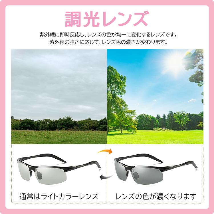 調光 偏光 サングラス メンズ UVカット ao022 釣り ドライブ 調光 偏光 サングラス メンズ UVカット ao022 釣り ドライブ