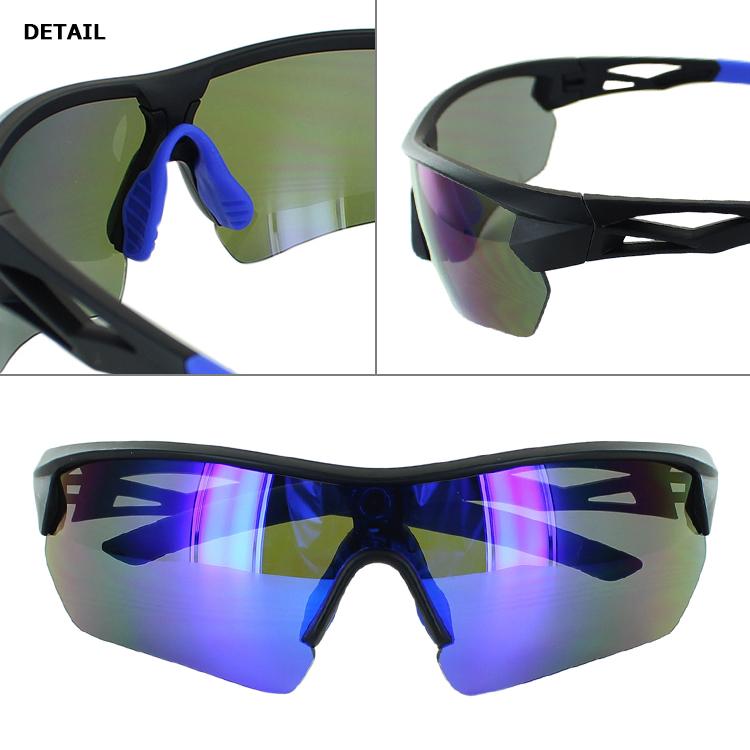 POC スポーツ用サングラス 交換レンズ4枚付き 4枚の交換レンズ付き サングラス 偏光レンズ 透明 野球 釣り