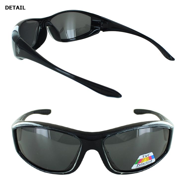 偏光 サングラス UVカット スポーツサングラス　クリアな縁のメガネ 偏光 サングラス UVカット スポーツサングラス クリアな縁の