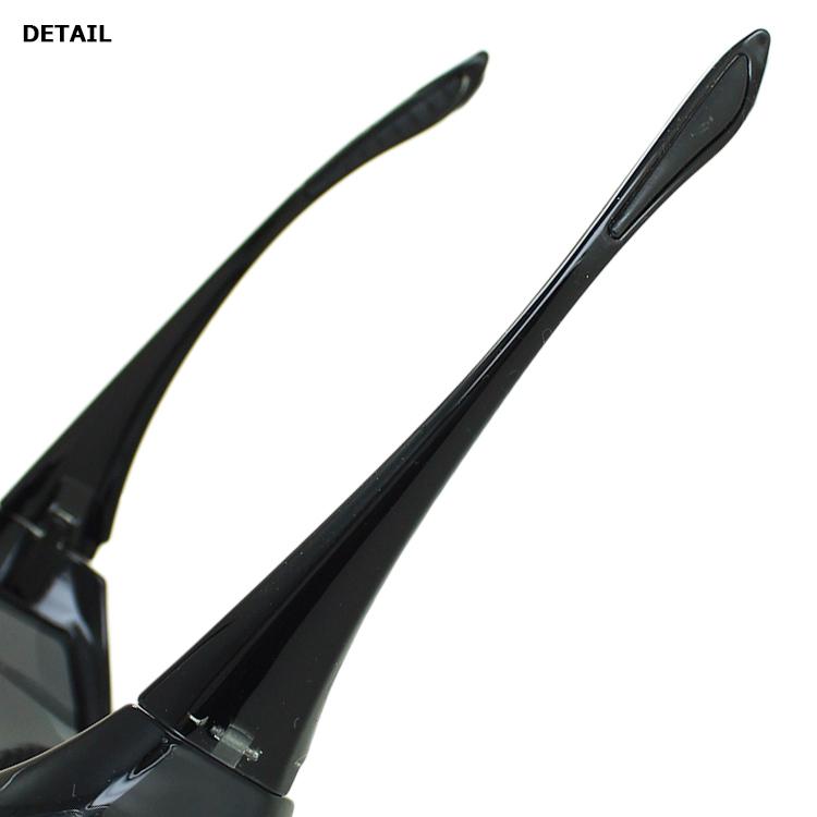 偏光サングラス 花粉メガネ 保護めがね フード付 レディース メンズ UV