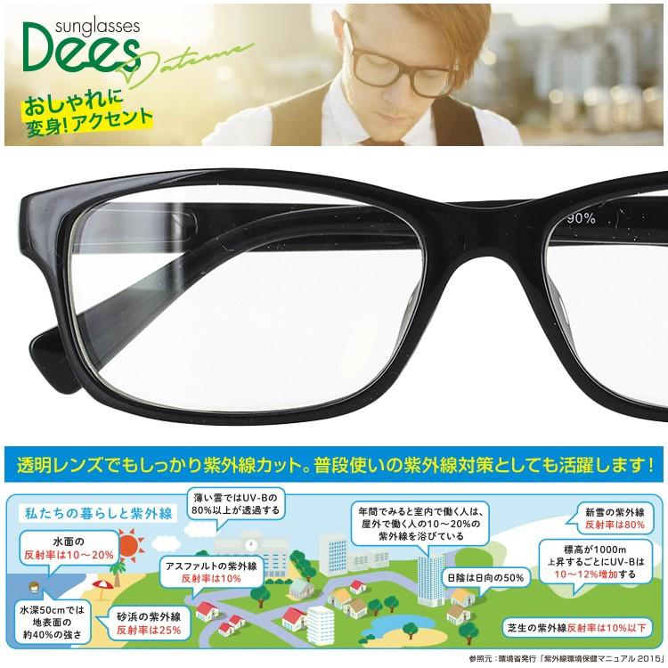 伊達メガネ だてめがね おしゃれ メガネ Dees ダテメ 754 メンズ レディース トレンド 眼鏡 クリアレンズ スクエア セル Uvカット 定形外選択で送料無料 Ucd Dees 754 サングラージャパン 通販 Yahoo ショッピング