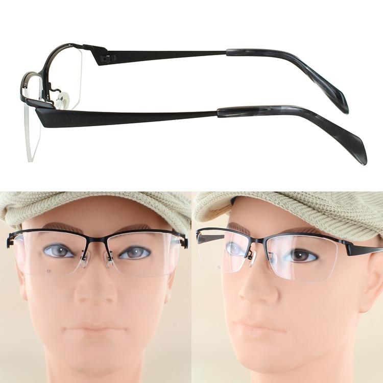 老眼鏡 ブルーライトカット 大きいサイズ 59サイズ ビッグサイズ