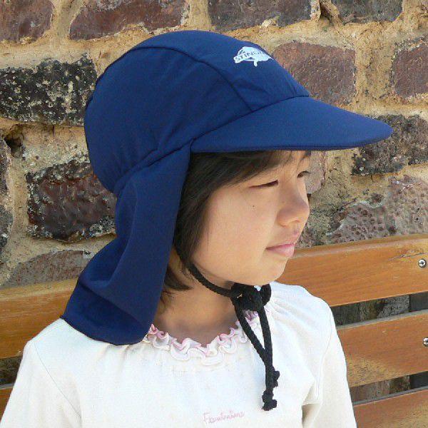 帽子/子供/帽子/キッズ/キャップ/UVカット 帽子 ST24NAVY | 