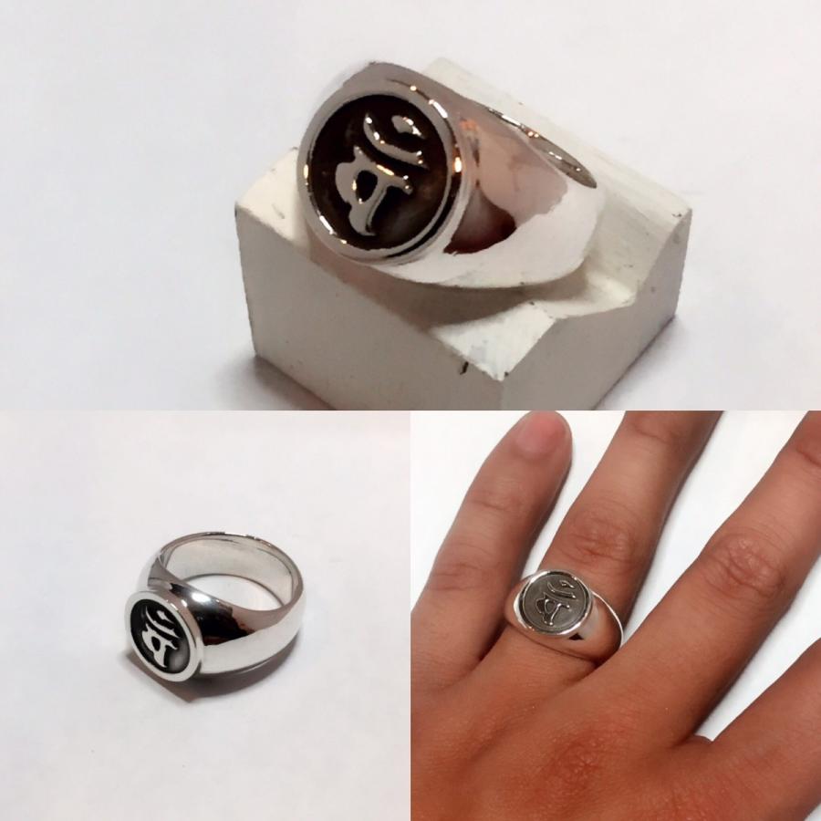 シルバーアクセサリー 家紋 梵字 リング : SUNGOD - 通販 シルバーアクセサリー 家紋 梵字 リング : SUNGOD - 通販